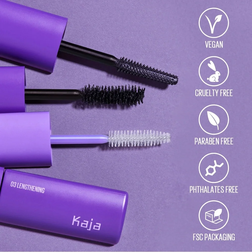 New Kaja Wink Lash Trio 3 Full Size Mascara Primer Brow Gel Korean Beauty $30